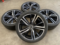 21 inch originele sport velgen + zomerbanden 5-Triple Spoke Matt Black XC60 31423854