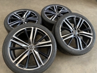 21 inch originele sport velgen + zomerbanden 5-Triple Spoke Matt Black XC60 31423854