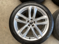 21 inch originele RS sport velgen + zomerbanden Audi Q7 SQ7 4M0601025S