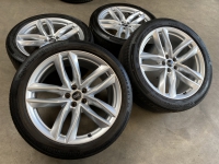 21 inch originele RS sport velgen + zomerbanden Audi Q7 SQ7 4M0601025S