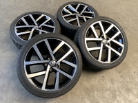18 inch originele Jurva  winterset VW Golf 7 GTD 225 40 18