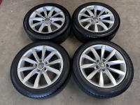 17 inch Volkswagen Golf 7 Dijon velgen + zomerbanden 5G0601025BF