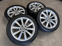 17 inch Volkswagen Golf 7 Dijon velgen + zomerbanden 5G0601025BF