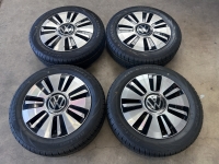 15 inch originele blade velgen + all season banden Volkswagen Up E-Up 1S0601025AH