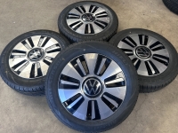 15 inch originele blade velgen + all season banden Volkswagen Up E-Up 1S0601025AH