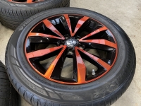 17 inch originele Volkswagen T-Roc Mayfield velgen (oranje)