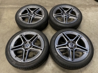 18 inch originele AMG velgen Mercedes A B klasse CLA antraciet  set 2