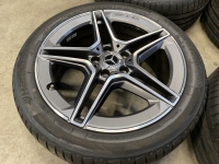 18 inch originele AMG velgen Mercedes A B klasse CLA antraciet  set 2