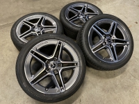 18 inch originele AMG velgen Mercedes A B klasse CLA antraciet  set 2