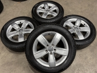 16 inch originele Corvara velgen + Bridgestone winterbanden Volkswagen T-Roc Corvara 2GA071496Q