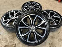 18 inch originele Köln velgen + zomerbanden VW t-cross zwart / zilver 2GM601025F