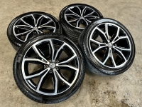 18 inch originele Köln velgen + zomerbanden VW t-cross zwart / zilver 2GM601025F