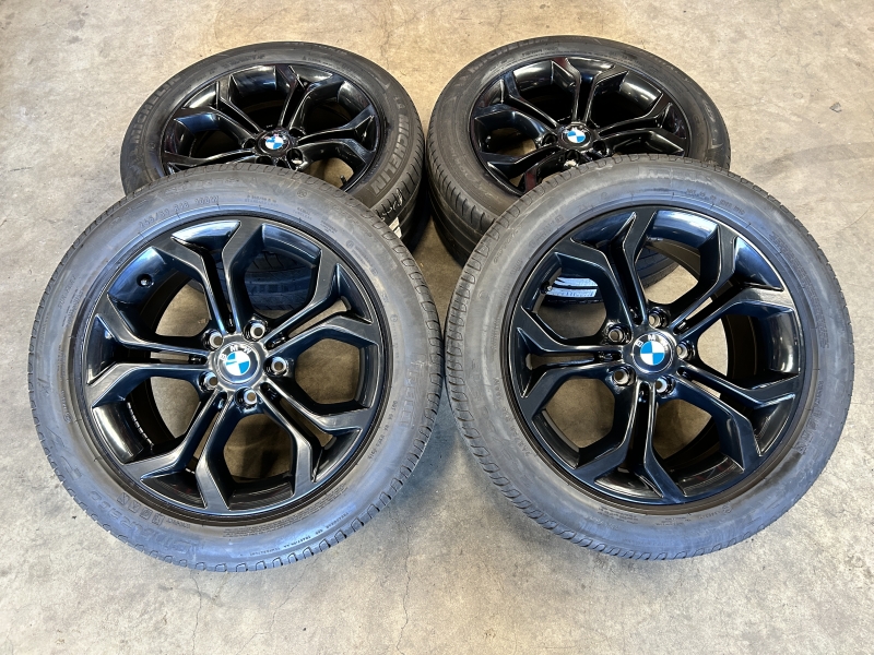 18 inch originele velgen + zomerbanden BMW X3 F25 X4 F26 style 607