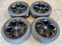 18 inch originele velgen + zomerbanden BMW X3 F25 X4 F26 style 607