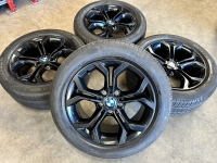 18 inch originele velgen + zomerbanden BMW X3 F25 X4 F26 style 607