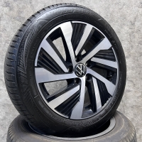 16 inch originele velgen + all season banden Volkswagen Golf 8 5H0601025A