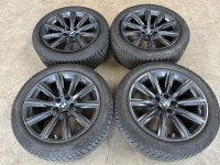 18 inch originele velgen + winterbanden BMW 5 serie G30 G31 style 684 set 1