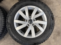 16 inch originele Aragon velgen + winterbanden Volkswagen Passat 3G0601025 