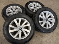 16 inch originele Aragon velgen + winterbanden Volkswagen Passat 3G0601025 