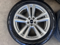 20 inch originele velgen + zomerbanden Audi Q7  SQ7 4M0601025H