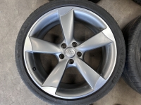 20 inch originele rotor velgen + zomerbanden Audi A6 C7 4G0601025BP