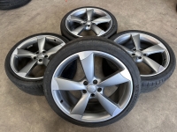20 inch originele rotor velgen + zomerbanden Audi A6 C7 4G0601025BP