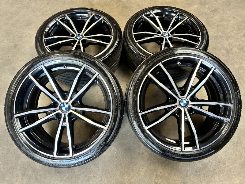 19 inch originele M velgen + zomerbanden BMW 3 serie  style 791 8089892 8089893