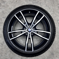 19 inch originele M velgen + zomerbanden BMW 3 serie  style 791 8089892 8089893