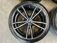 19 inch originele M velgen + zomerbanden BMW 3 serie  style 791 8089892 8089893