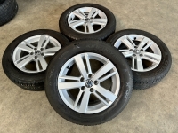 15 inch originele Sassari velgen + zomerbanden Volkswagen Polo 2G0601025AD