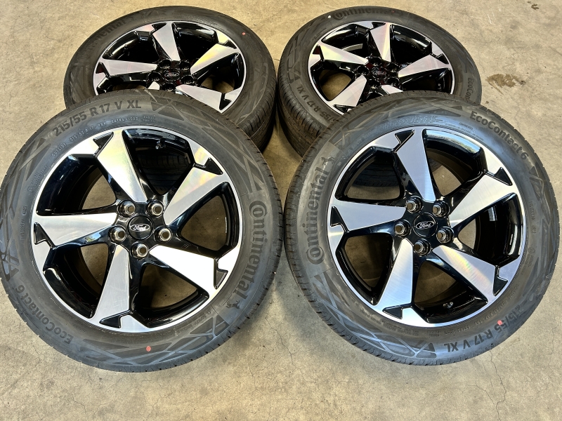 17 inch originele velgen + zomerbanden Ford Focus - Transit Connect NX7C-1007- B1A