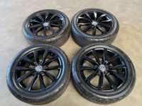 zwarte 17 inch Dijon velgen + zomerbanden Volkswagen Golf 7 5GO601025BF