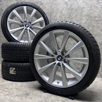 18 inch originele velgen + winterbanden BMW 3 serie G20 G21 style 642 set 1