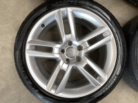 19 inch originele  velgen + zomerbanden Audi A6 A7 A8 4G0601025R