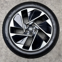 18 inch originele East Derry velgen + zomerbanden Volkswagen ID.3 10A601025C set 1