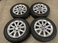 16 inch originele velgen + winterbanden Mercedes A B klasse CLA set 3