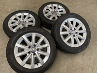16 inch originele velgen + winterbanden Mercedes A B klasse CLA set 3