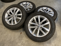16 inch originele winterset VW Touran trondheim 215 55 16