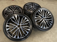 20 inch originele velgen + winterbanden Audi A6 Competition 4G0601025CR