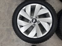 17 inch originele Belmont velgen + winterbanden Volkswagen Golf 8 set 3 5H0601025C