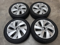 17 inch originele Belmont velgen + winterbanden Volkswagen Golf 8 set 3 5H0601025C