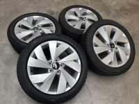 17 inch originele Belmont velgen + winterbanden Volkswagen Golf 8 set 3 5H0601025C