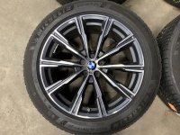 20 inch originele velgen + winterbanden BMW X5 G05 style 740 M 8071996 set C