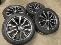 20 inch originele velgen + winterbanden BMW X5 G05 style 740 M 8071996 set C