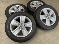 17 inch originele Devonport velgen + winterbanden VW transporter 7E0601025P