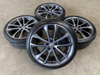 19 inch originele velgen + zomerbanden Audi A4 S4 B8 B9 8W0601025BF