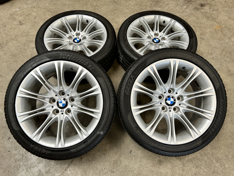 18 inch originele M velgen + zomerbanden BMW 5 6 serie E60 E63 style 135 7905320