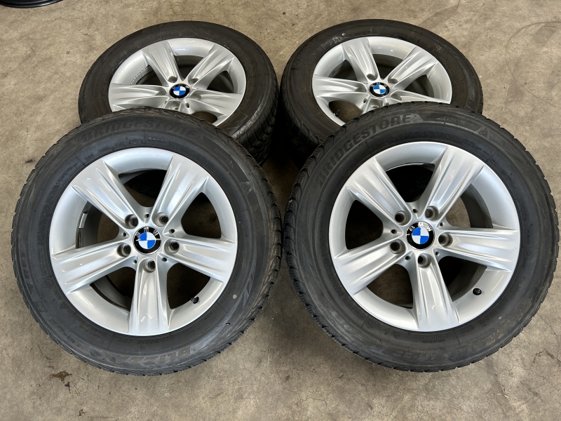 16 inch originele velgen + winterbanden BMW 3 serie F30 F31 Style 391 6796237