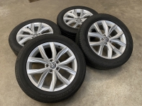 18 inch originele Kingston velgen volkswagen Tiguan R line set 2