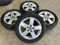 16 inch originele Mugello velgen + zomerbanden Volkswagen Golf 1T0601025M